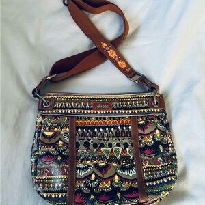 Sakroots Multicolor Patterned Crossbody Bag